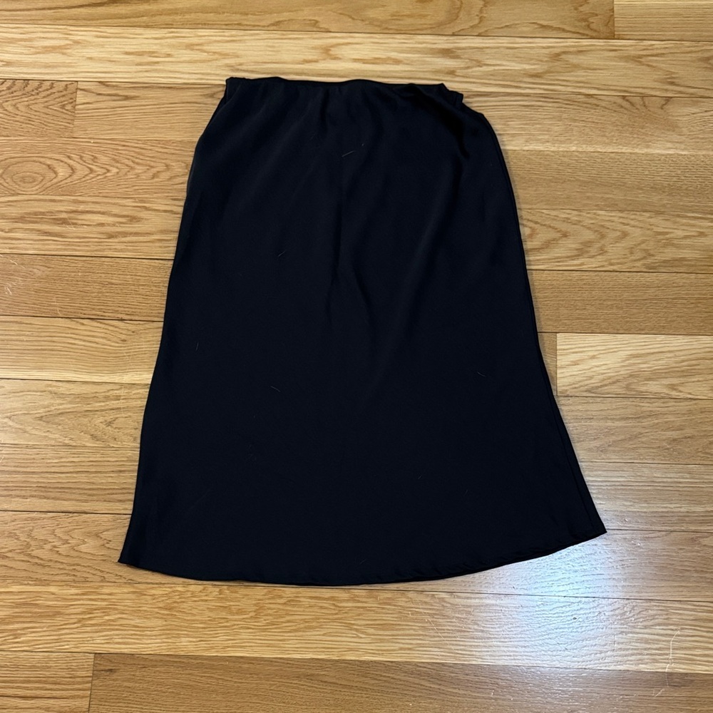 a new day Elegant Black slip Skirt